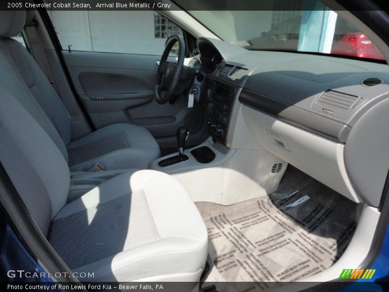 Arrival Blue Metallic / Gray 2005 Chevrolet Cobalt Sedan