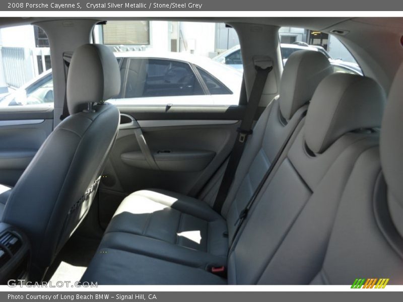 Crystal Silver Metallic / Stone/Steel Grey 2008 Porsche Cayenne S