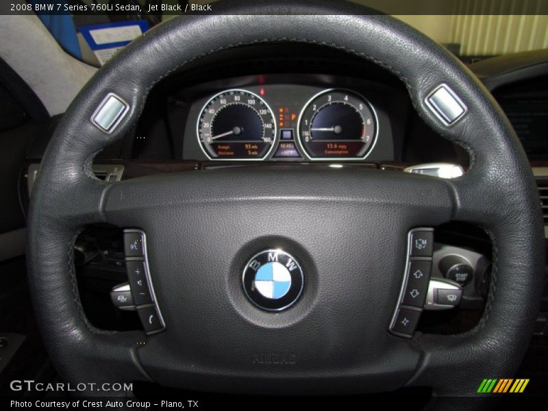 2008 7 Series 760Li Sedan Steering Wheel