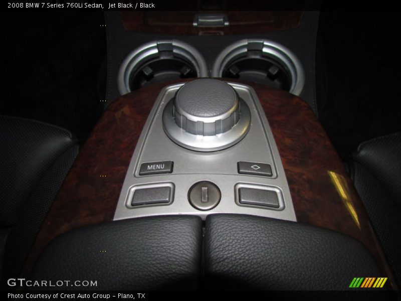 Controls of 2008 7 Series 760Li Sedan