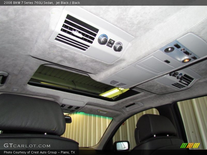 Controls of 2008 7 Series 760Li Sedan