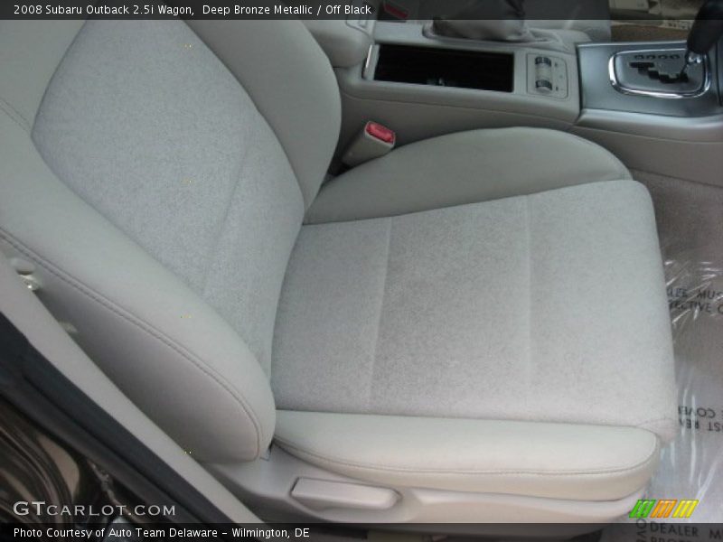 Deep Bronze Metallic / Off Black 2008 Subaru Outback 2.5i Wagon