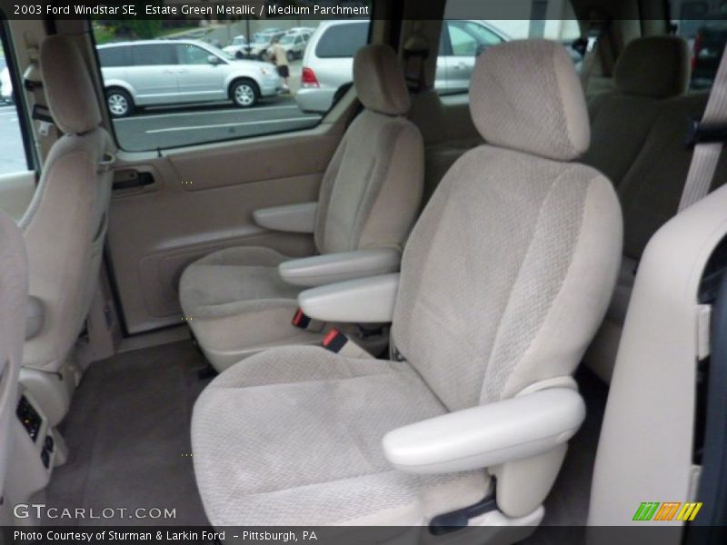 Estate Green Metallic / Medium Parchment 2003 Ford Windstar SE