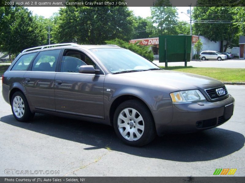 Cashmere Gray Pearl Effect / Onyx 2001 Audi A6 2.8 quattro Avant