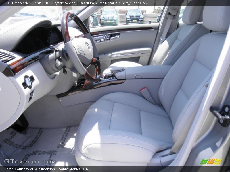  2011 S 400 Hybrid Sedan Grey/Dark Grey Interior