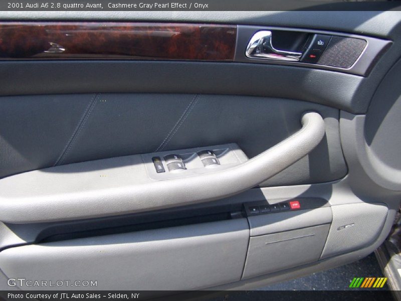 Cashmere Gray Pearl Effect / Onyx 2001 Audi A6 2.8 quattro Avant