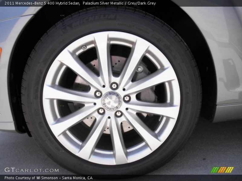  2011 S 400 Hybrid Sedan Wheel