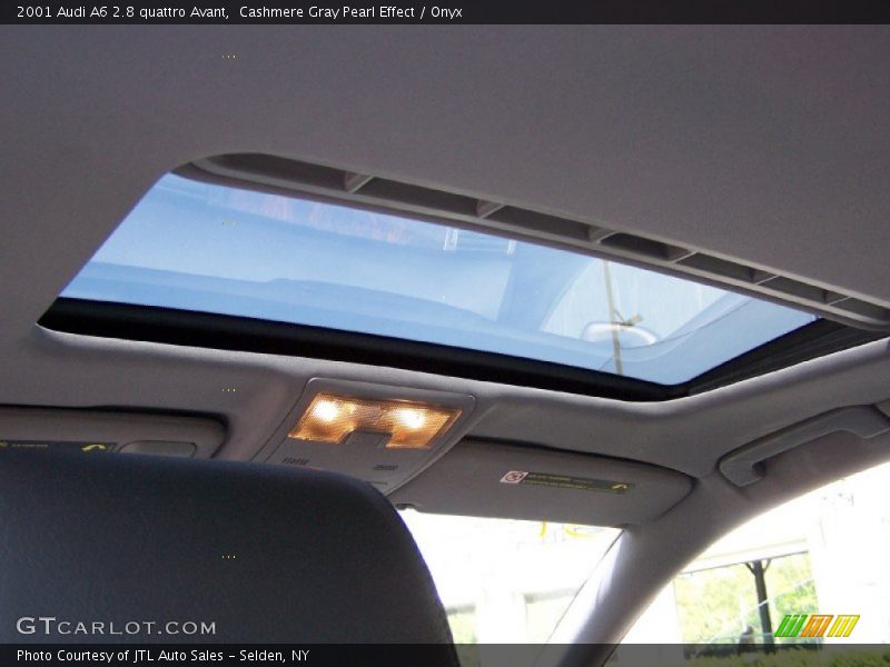 Cashmere Gray Pearl Effect / Onyx 2001 Audi A6 2.8 quattro Avant