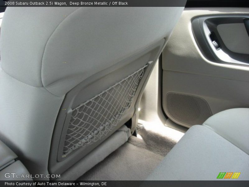 Deep Bronze Metallic / Off Black 2008 Subaru Outback 2.5i Wagon