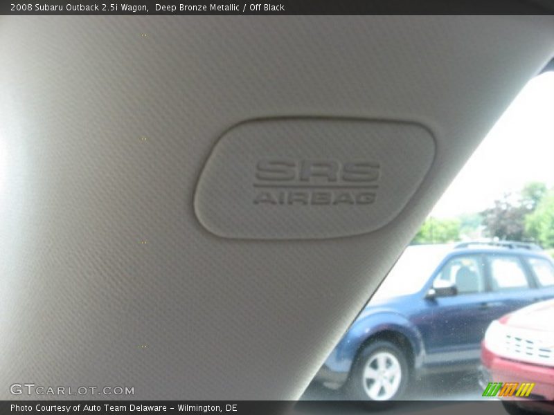 Deep Bronze Metallic / Off Black 2008 Subaru Outback 2.5i Wagon