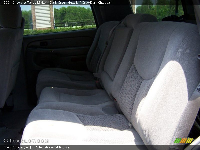 Dark Green Metallic / Gray/Dark Charcoal 2004 Chevrolet Tahoe LS 4x4