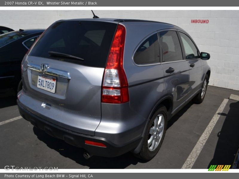 Whistler Silver Metallic / Black 2007 Honda CR-V EX