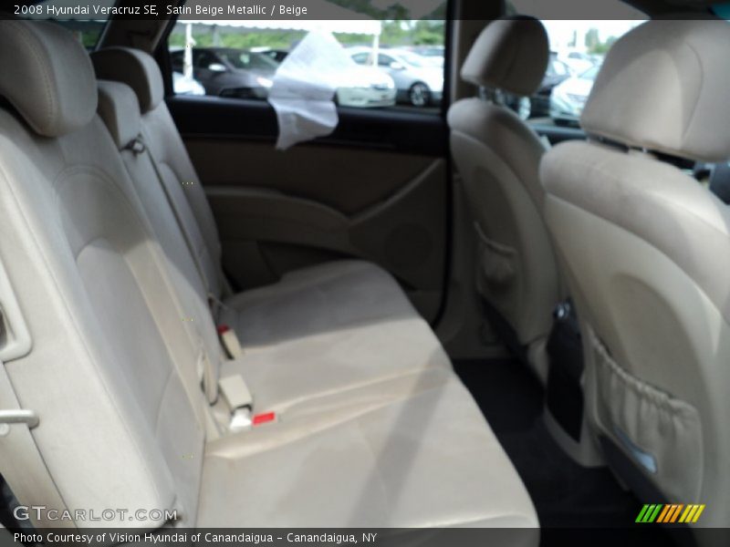 Satin Beige Metallic / Beige 2008 Hyundai Veracruz SE