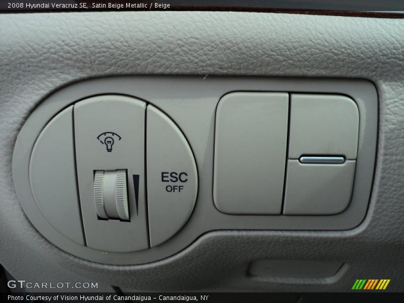 Satin Beige Metallic / Beige 2008 Hyundai Veracruz SE