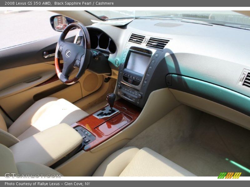 Black Sapphire Pearl / Cashmere 2008 Lexus GS 350 AWD