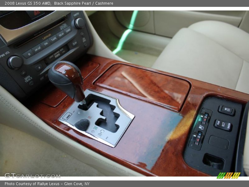 Black Sapphire Pearl / Cashmere 2008 Lexus GS 350 AWD