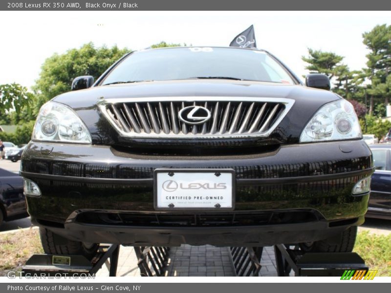 Black Onyx / Black 2008 Lexus RX 350 AWD