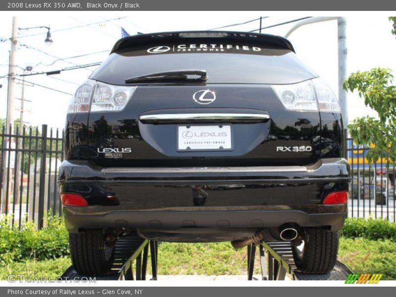 Black Onyx / Black 2008 Lexus RX 350 AWD
