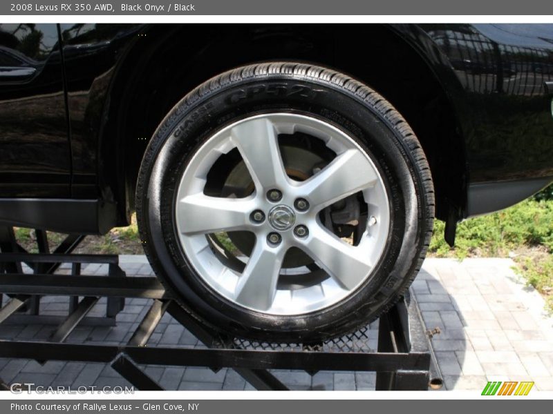 Black Onyx / Black 2008 Lexus RX 350 AWD