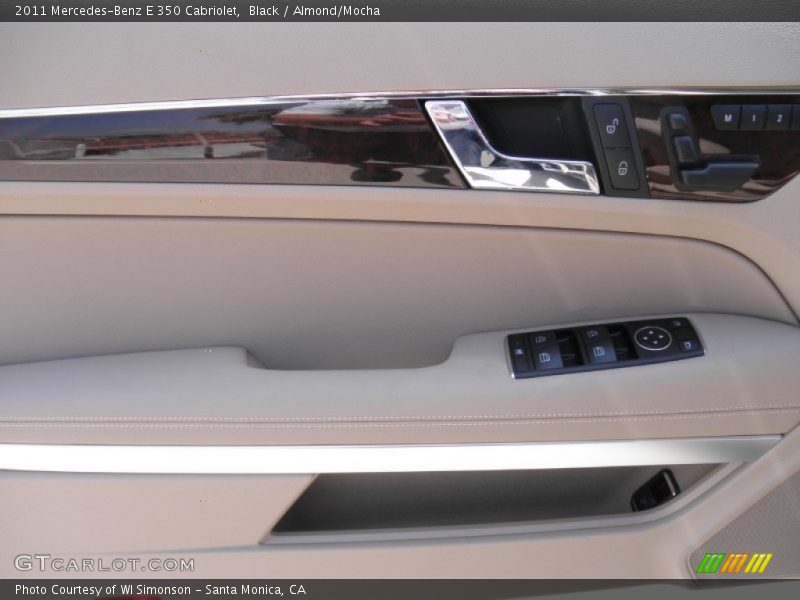 Black / Almond/Mocha 2011 Mercedes-Benz E 350 Cabriolet