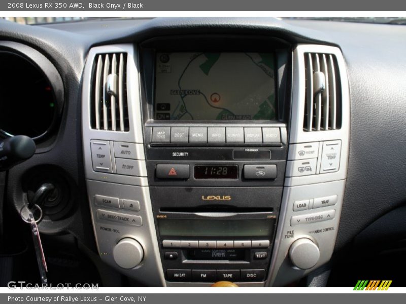 Black Onyx / Black 2008 Lexus RX 350 AWD