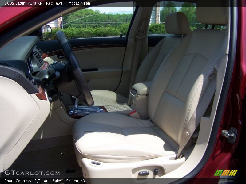 Red Jewel Tintcoat / Tan 2009 Saturn Aura XR