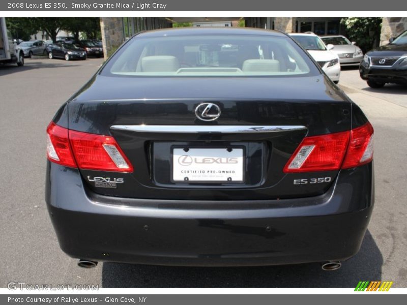 Smoky Granite Mica / Light Gray 2008 Lexus ES 350