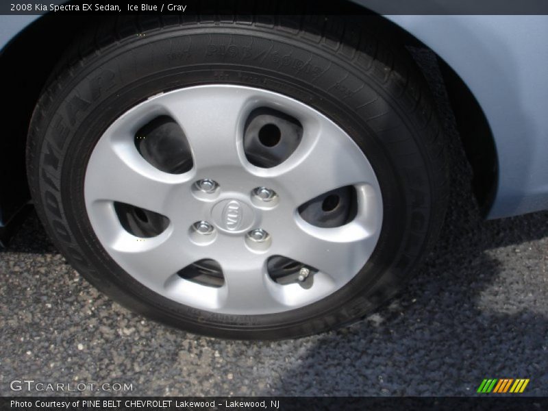 Ice Blue / Gray 2008 Kia Spectra EX Sedan