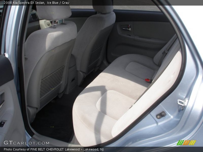 Ice Blue / Gray 2008 Kia Spectra EX Sedan