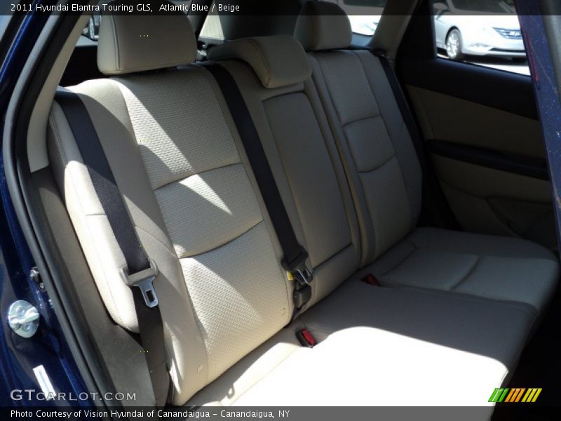 Atlantic Blue / Beige 2011 Hyundai Elantra Touring GLS