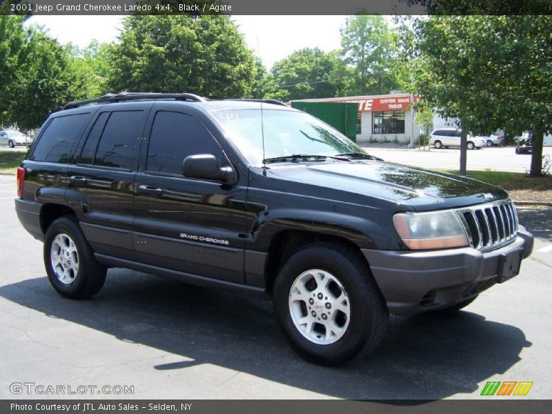 Black / Agate 2001 Jeep Grand Cherokee Laredo 4x4