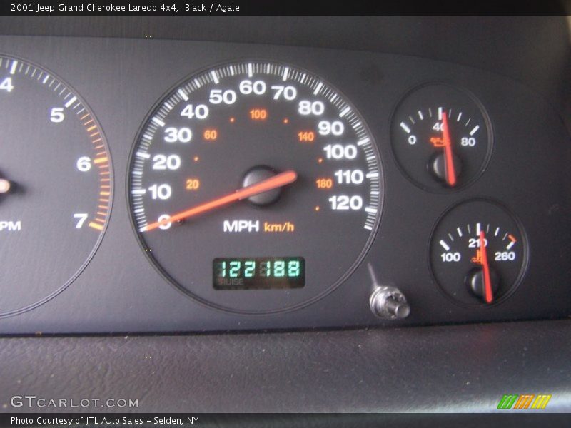 Black / Agate 2001 Jeep Grand Cherokee Laredo 4x4