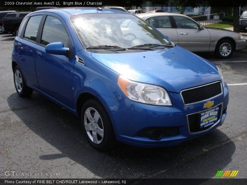 Bright Blue / Charcoal 2009 Chevrolet Aveo Aveo5 LS