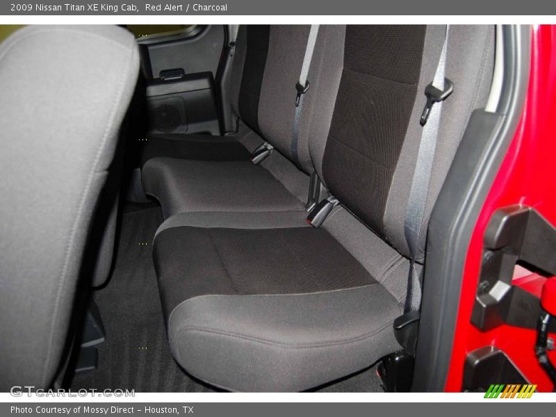 Red Alert / Charcoal 2009 Nissan Titan XE King Cab