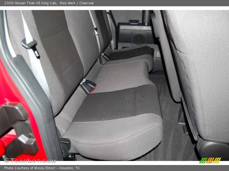 Red Alert / Charcoal 2009 Nissan Titan XE King Cab
