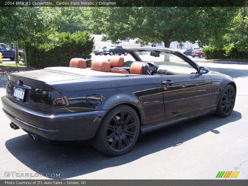 Carbon Black Metallic / Cinnamon 2004 BMW M3 Convertible