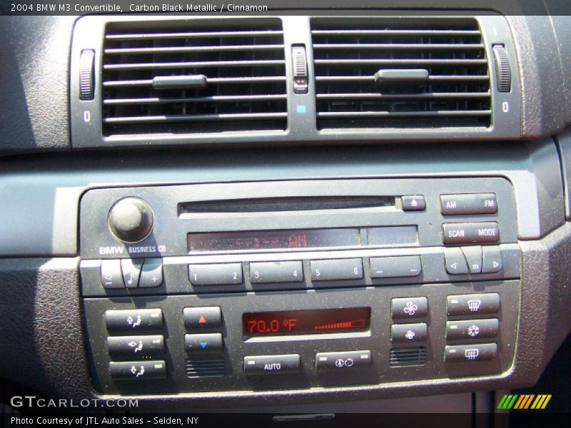 Controls of 2004 M3 Convertible