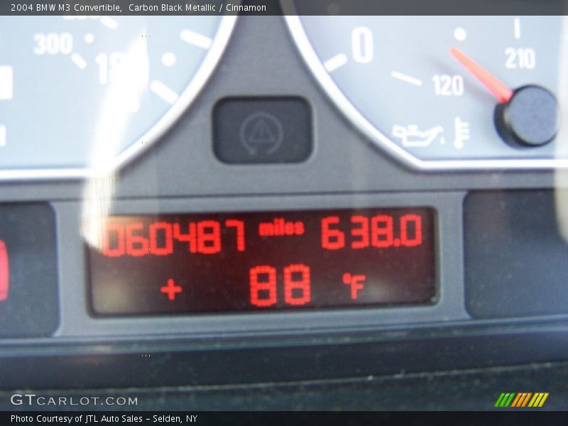 Carbon Black Metallic / Cinnamon 2004 BMW M3 Convertible