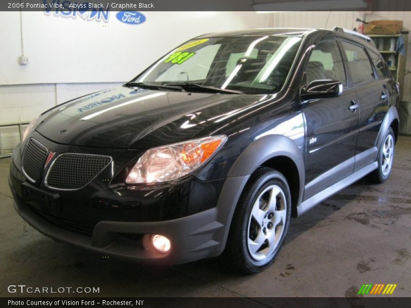 Abyss Black / Graphite Black 2006 Pontiac Vibe