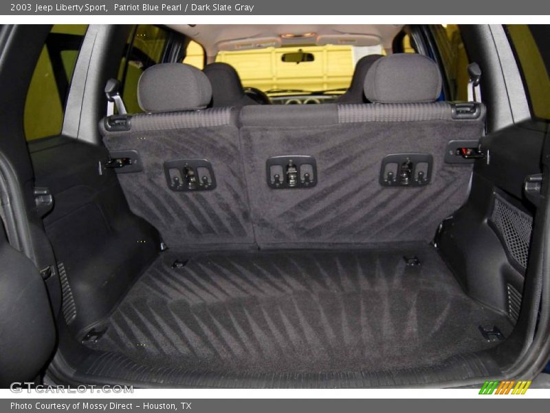 Patriot Blue Pearl / Dark Slate Gray 2003 Jeep Liberty Sport