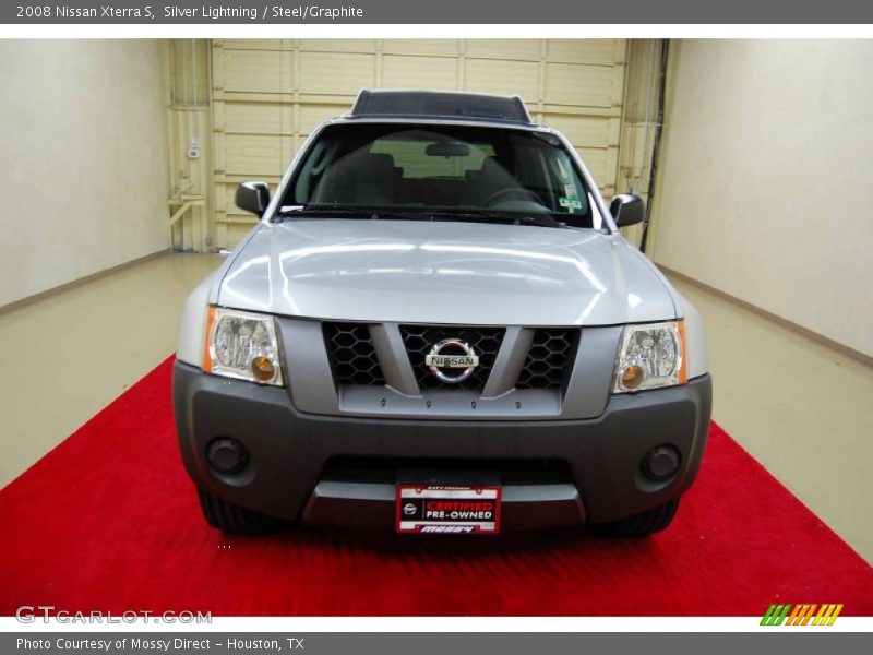 Silver Lightning / Steel/Graphite 2008 Nissan Xterra S