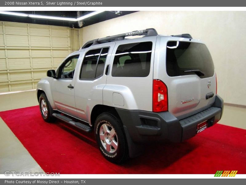 Silver Lightning / Steel/Graphite 2008 Nissan Xterra S