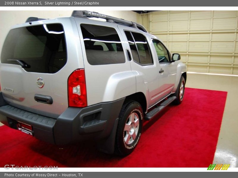 Silver Lightning / Steel/Graphite 2008 Nissan Xterra S