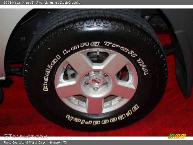 Silver Lightning / Steel/Graphite 2008 Nissan Xterra S