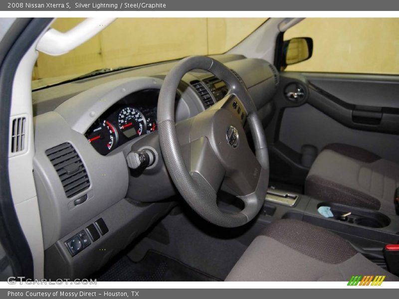 Silver Lightning / Steel/Graphite 2008 Nissan Xterra S