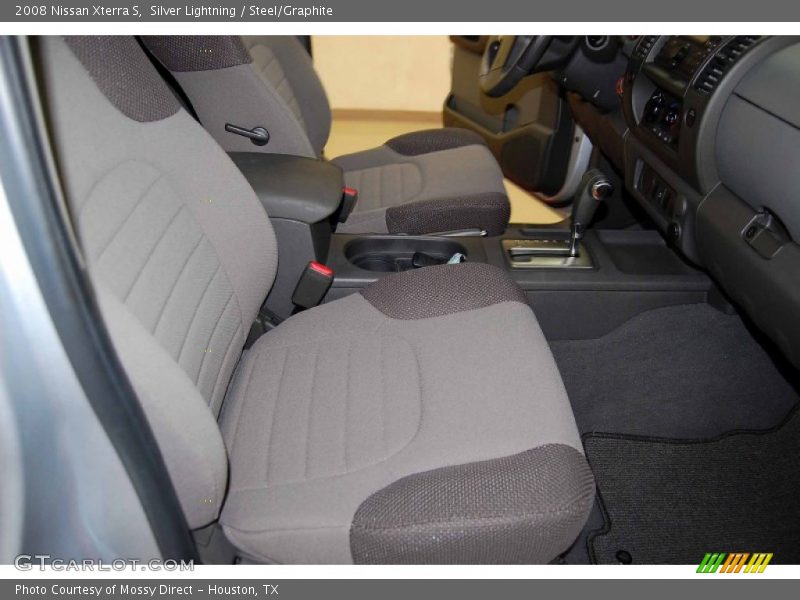 Silver Lightning / Steel/Graphite 2008 Nissan Xterra S