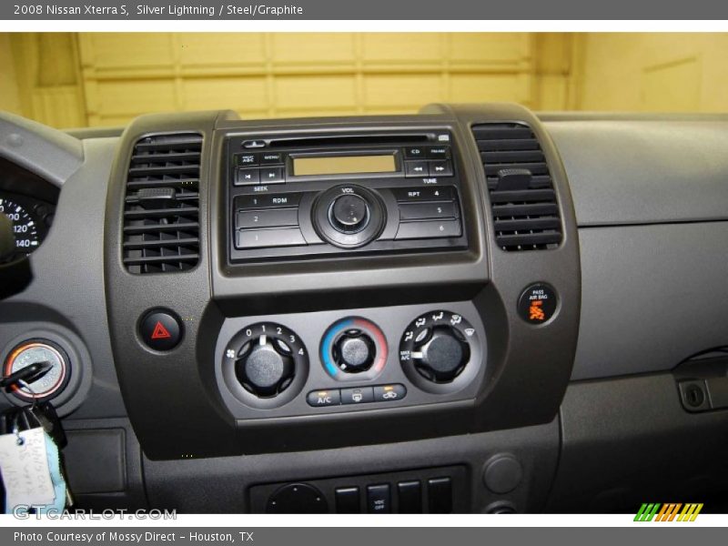 Silver Lightning / Steel/Graphite 2008 Nissan Xterra S