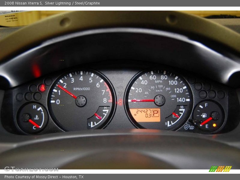 Silver Lightning / Steel/Graphite 2008 Nissan Xterra S