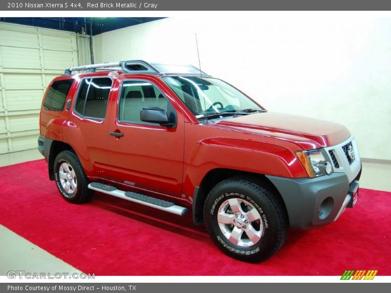 Red Brick Metallic / Gray 2010 Nissan Xterra S 4x4