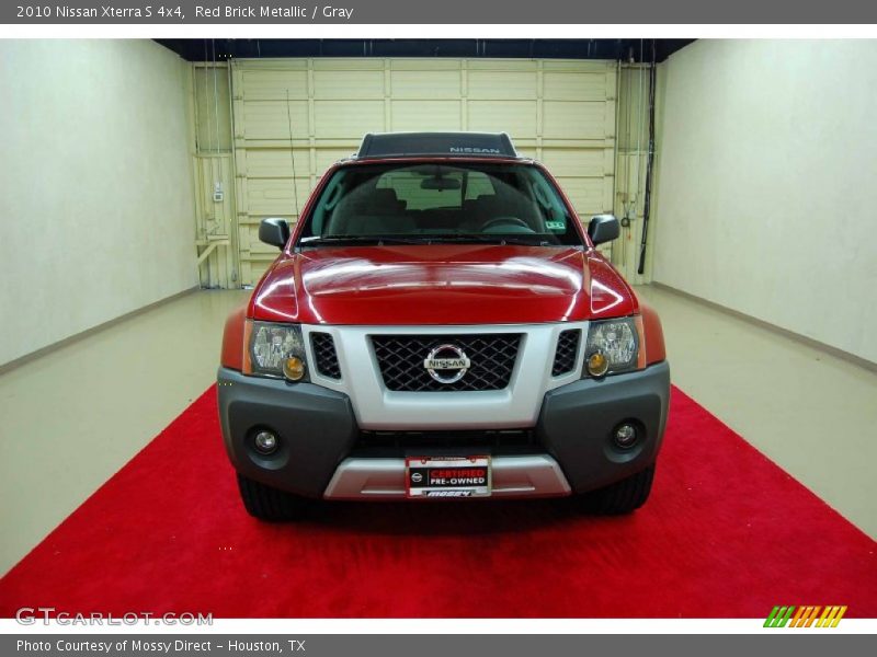Red Brick Metallic / Gray 2010 Nissan Xterra S 4x4